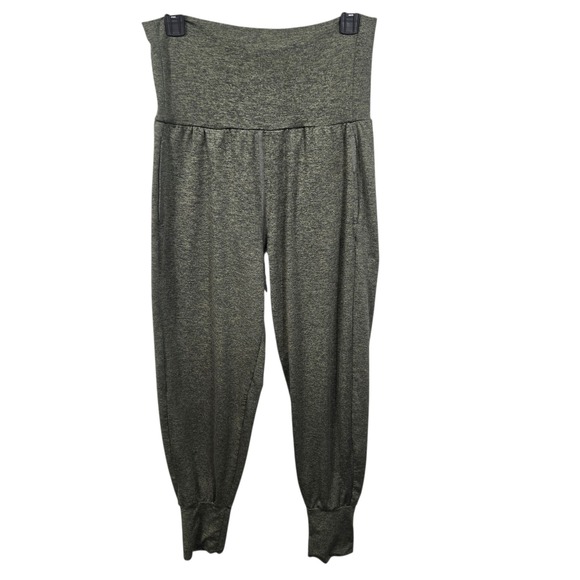 aerie Pants - Aerie OFFLINE High Waisted Jogger Pants Heathered Olive Green Size Medium